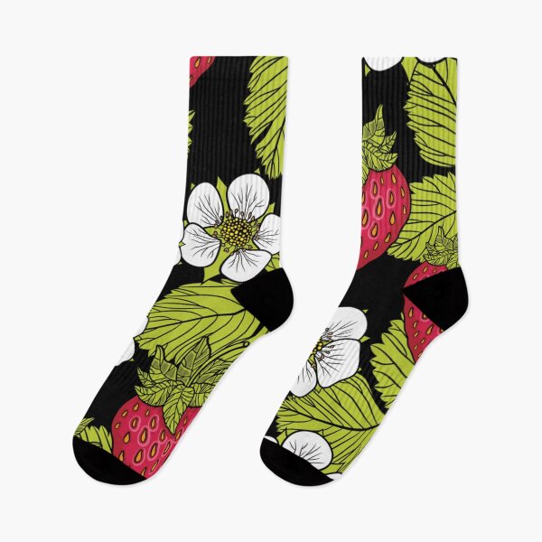 Item preview, Pattern with strawberries graphic stylized drawing for Men's & Women's Fashion designed and sold by TeeFashionShop.