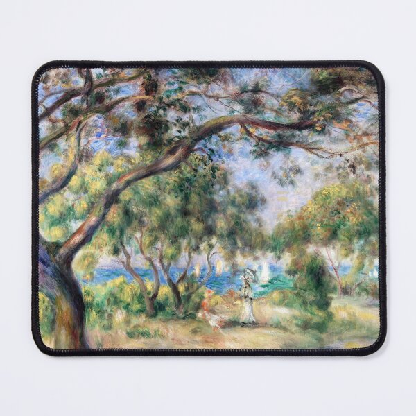 Aperçu de l'œuvre Bois de la Chaise by Pierre-Auguste Renoir créée et vendue par digitalvintage.