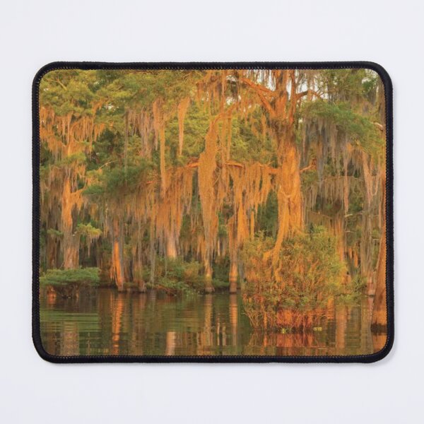Item preview, Atchafalaya National Wildlife Refuge Sunrise On Swamp designed and sold by HammiltenJohn.