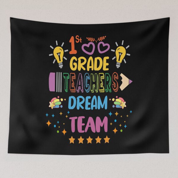Item preview, First Grade Teachers Dream Team designed and sold by AmethystMurad.