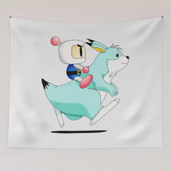 Item preview, Bomberman and Louie (Rooi) designed and sold by luscastore.