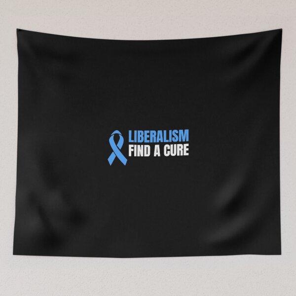 Item preview, Liberalism Find A Cure Hoodie designed and sold by herwinv.