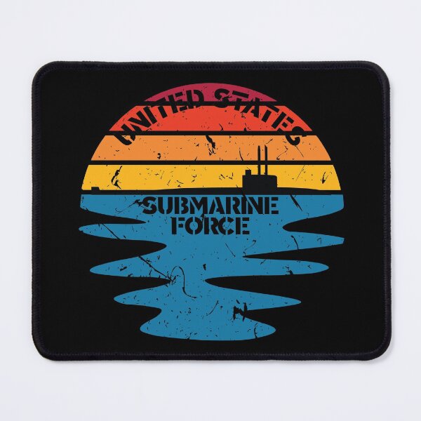 Item preview, Sunset US Submarine Force Ocean Distressed designed and sold by MadMando.