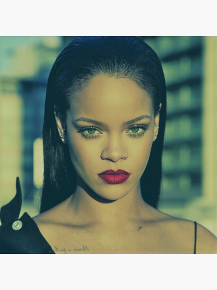 &ldquo;Rihana fan&rdquo; Poster for Sale by Timevarient | Redbubble