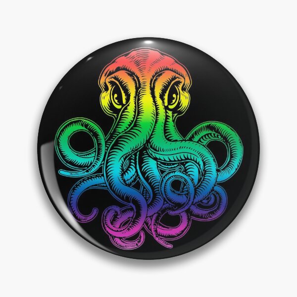 Artikelvorschau, Octopus Animal Cool Retro Tattoo Scary Clever Symbol entworfen und verkauft von Segobia.