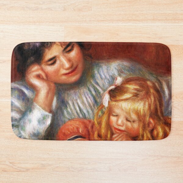 Item preview, Writing Lesson by Pierre-Auguste Renoir designed and sold by digitalvintage.