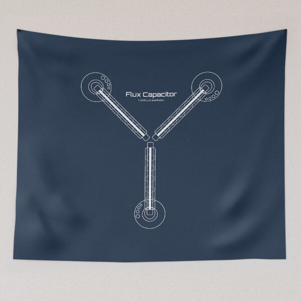 Item preview, Flux Capacitor (White) designed and sold by Petrol Blue.