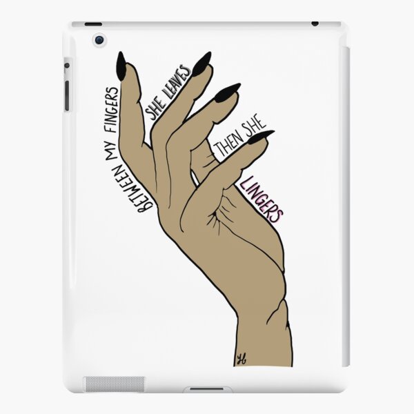 Halsey - Trouble Lyrics (Purple) iPad Case & Skin for Sale by alyciadebnam