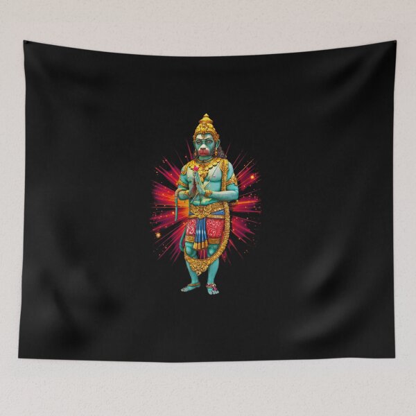 Item preview, Hanuman Namaste Monkey God designed and sold by signsandsymbols.