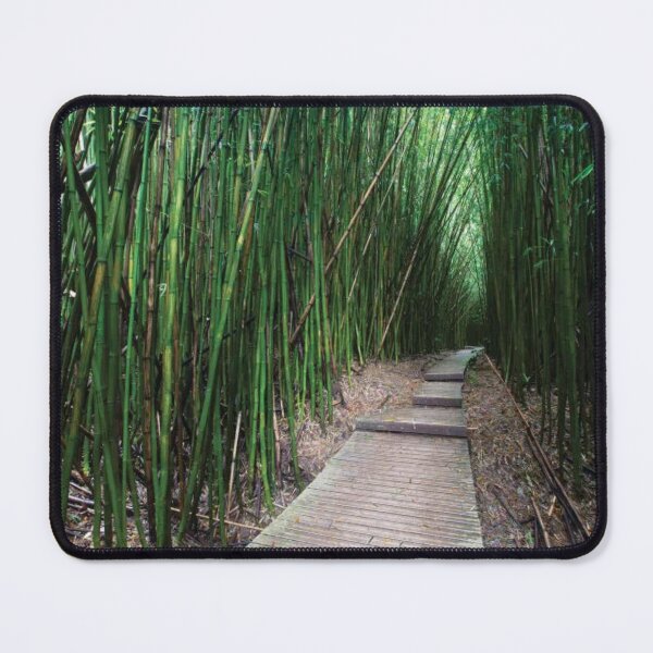 Item preview, Boardwalk Through Bamboo Pipiwai Trail Hakeakala National Park Kipahulu designed and sold by HammiltenJohn.