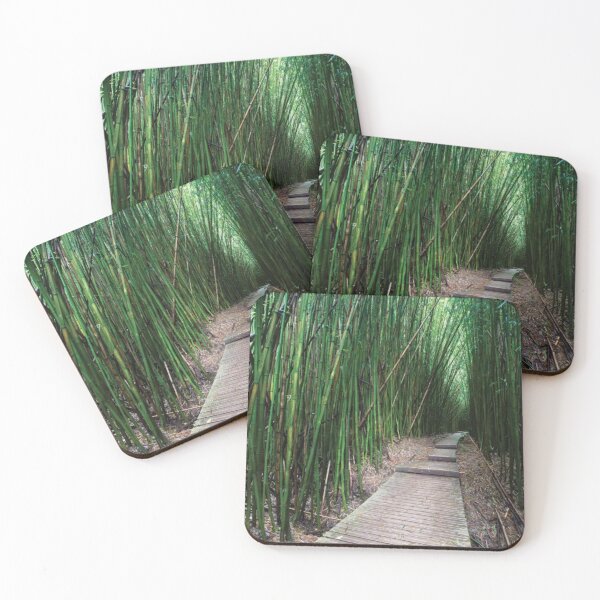 Item preview, Boardwalk Through Bamboo Pipiwai Trail Hakeakala National Park Kipahulu designed and sold by HammiltenJohn.