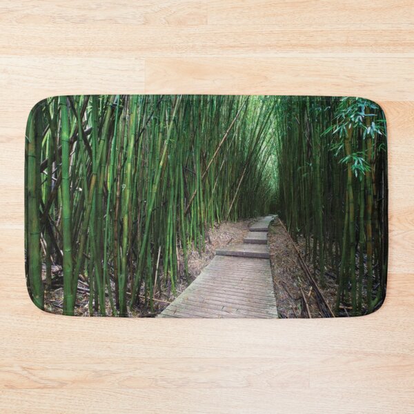 Item preview, Boardwalk Through Bamboo Pipiwai Trail Hakeakala National Park Kipahulu designed and sold by HammiltenJohn.