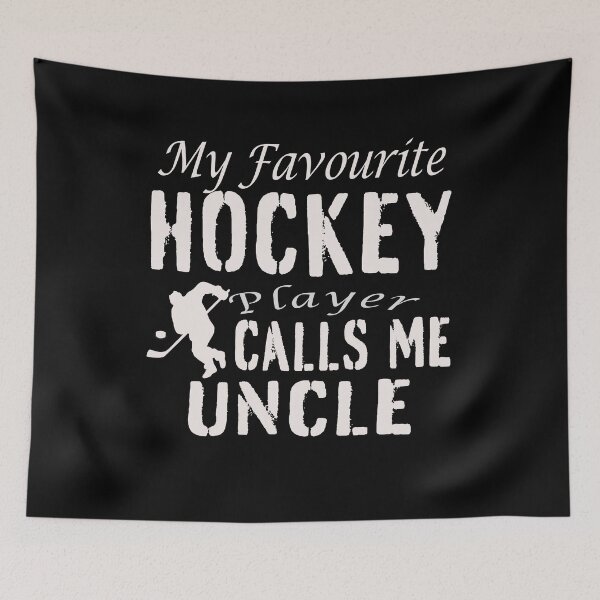 Item preview,   My Favorite Hockey Player Calls Me Uncle designed and sold by david parry.