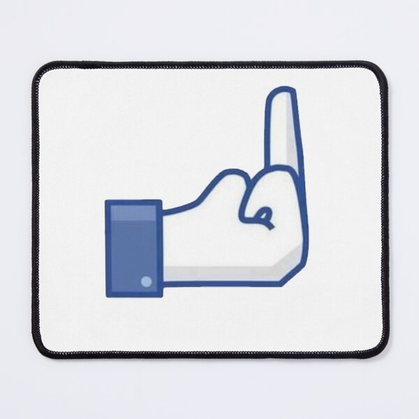 Aperçu de l'œuvre Doigt Facebook créée et vendue par saltyseacow.