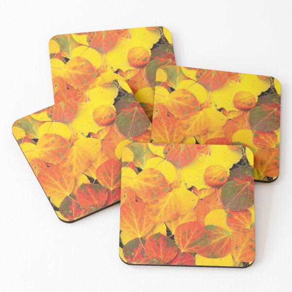 Item preview, Close Up Of Fallen Leaves Maroon Bells Maroon Creek Valley designed and sold by HammiltenJohn.
