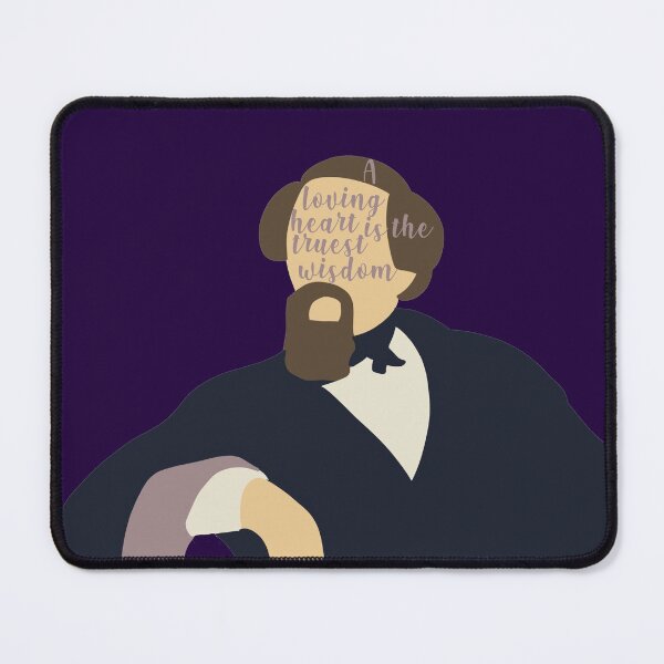 Item preview, A Loving Heart Quote - Charles Dickens designed and sold by LifeandTea.