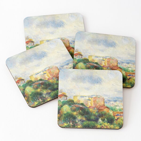 Item preview, View from Montmartre by Pierre-Auguste Renoir designed and sold by digitalvintage.