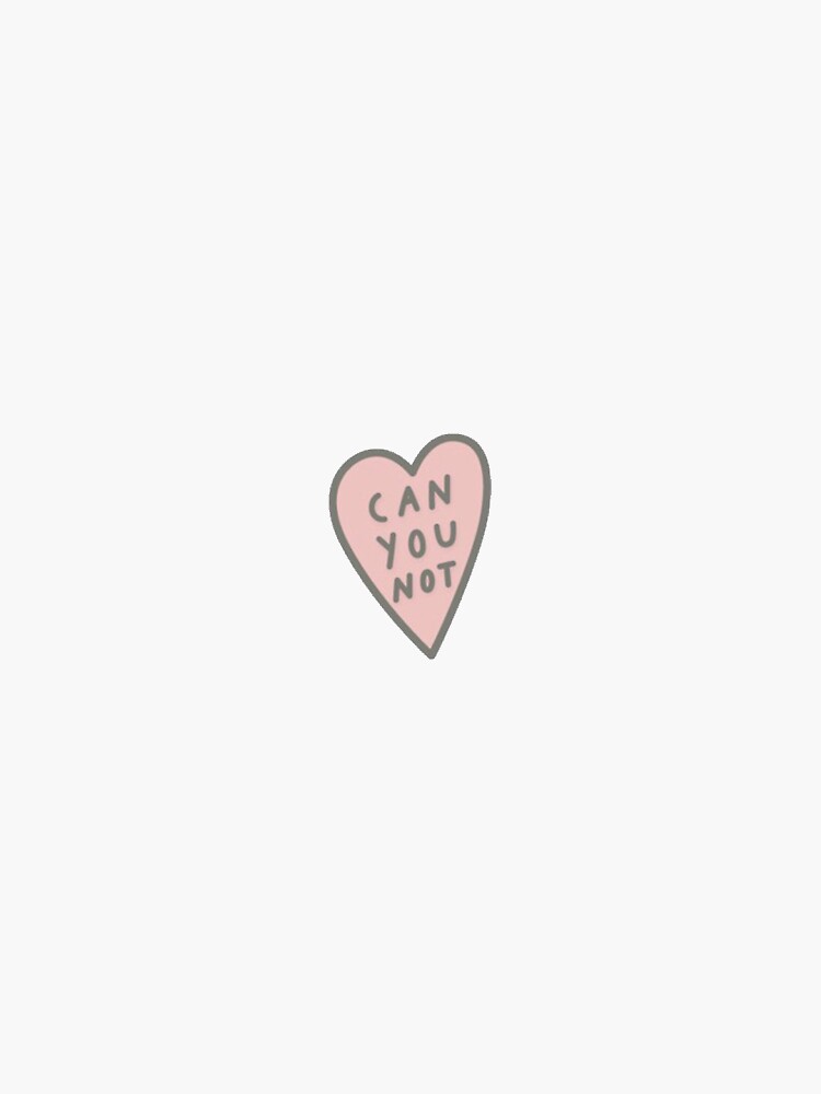 "Snapchat Heart" Sticker by peyhae Redbubble