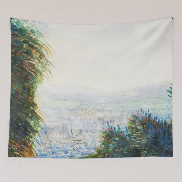 Item preview, The Auvers Valley on the Oise River by Pierre-Auguste Renoir designed and sold by digitalvintage.