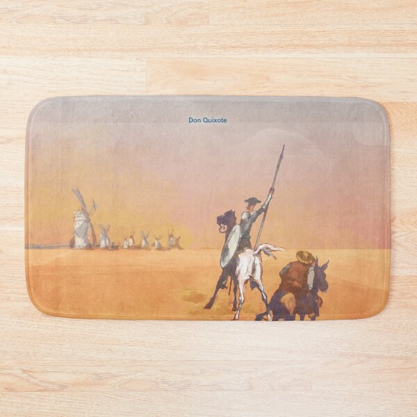 Item preview, Don Quixote - Miguel de Cervantes Literary Art for Bookworms designed and sold by RedHillPrints.