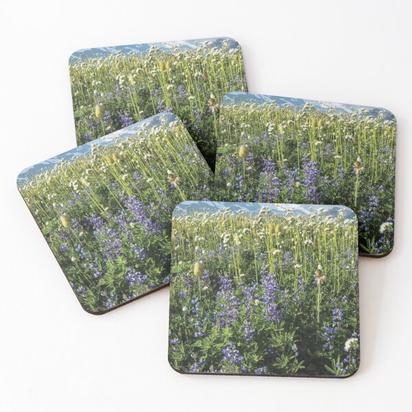 Item preview, Close Up Of Wildflowers Mount Rainier National Park designed and sold by HammiltenJohn.