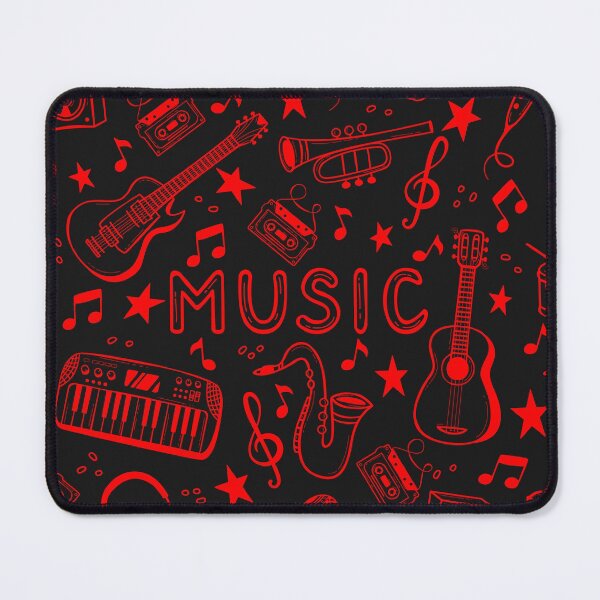 Item preview, Hand drawn musical instruments in doodles style designed and sold by SSK Designs.