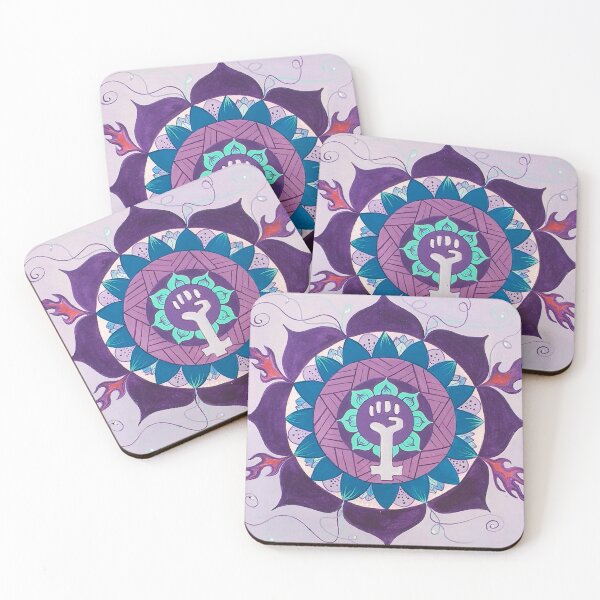 Item preview, Feminist mandala designed and sold by munaykidisenios.