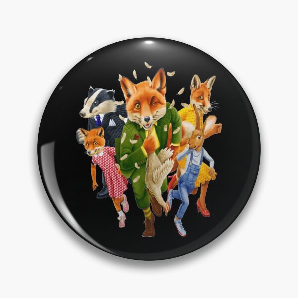 Item preview, 56 Fantastic Mr Fox Classic Funny Gift Stickers Sticker designed and sold by lattpag.
