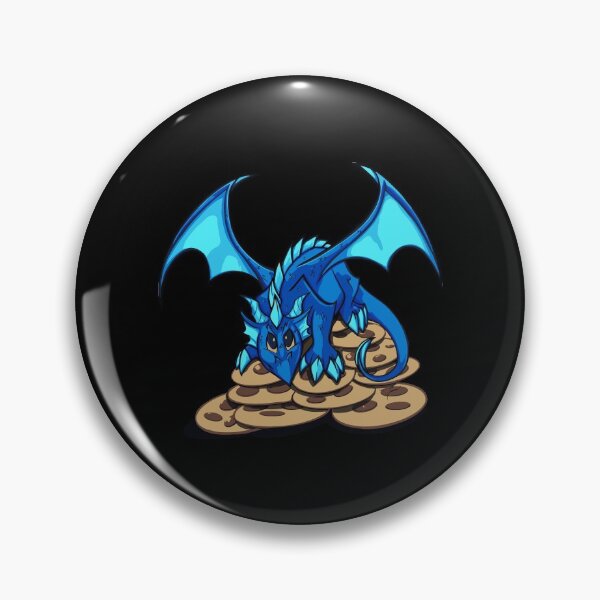 Item preview, Cute Blue Dragon And His Cookie Treasure Hoard designed and sold by germantere.