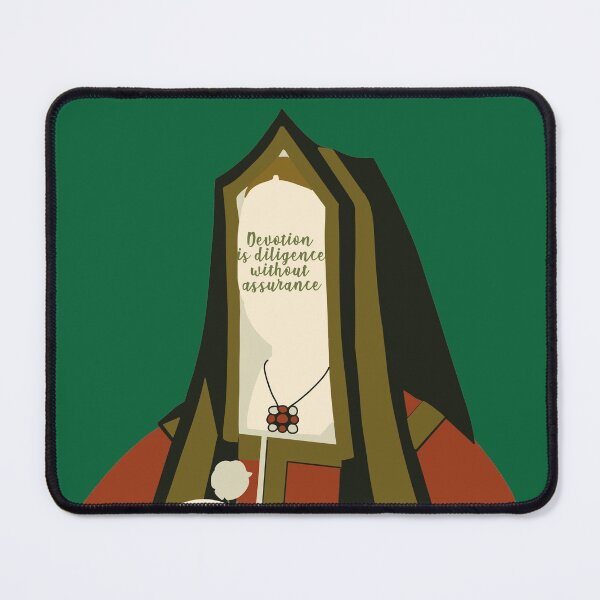 Item preview, Devotion is Diligence without Assurance - Elizabeth of York Quote designed and sold by LifeandTea.