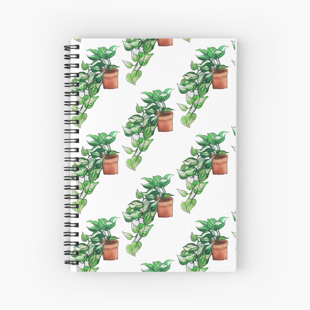 Item preview, Spiral Notebook designed and sold by moobloom.