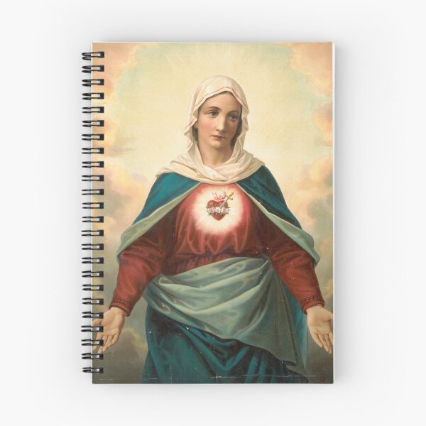 Item preview, The Virgin Mary with heart emblem on chest  designed and sold by marcilio.
