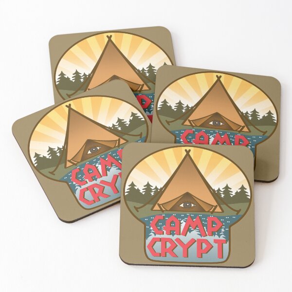 Item preview, Camp Crypt logo designed and sold by Christopher Jeffery.