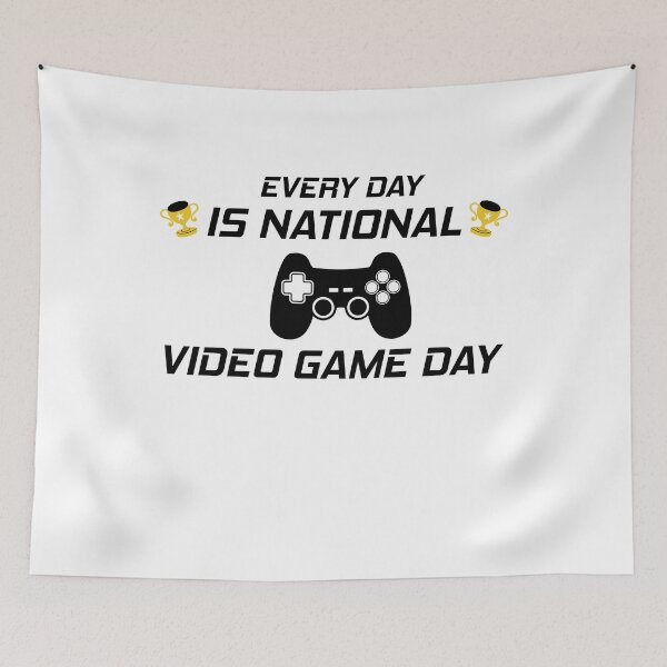 Item preview, Every Day Is National Video Game Day designed and sold by imaneless.