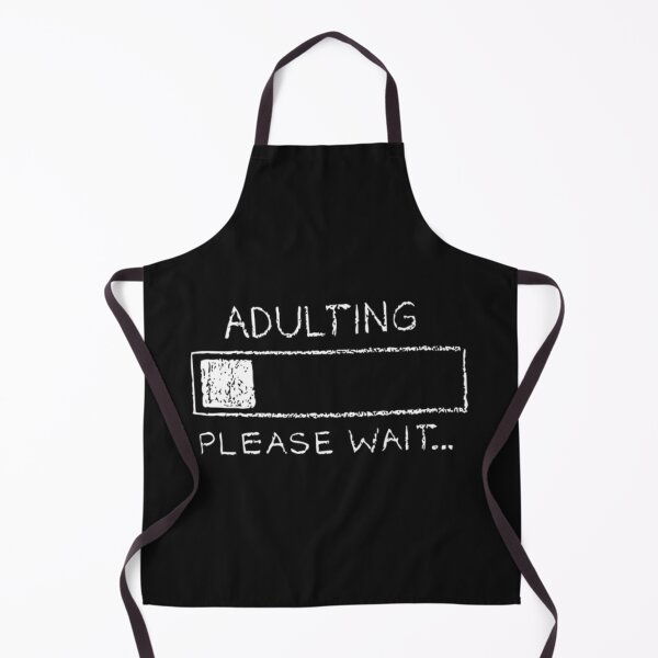 Item preview, Adulting... please wait adulting charging  designed and sold by Giovanni's  Brown Quotes.