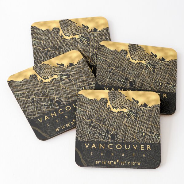Item preview, VANCOUVER MAP CANADA designed and sold by hatimelhag.