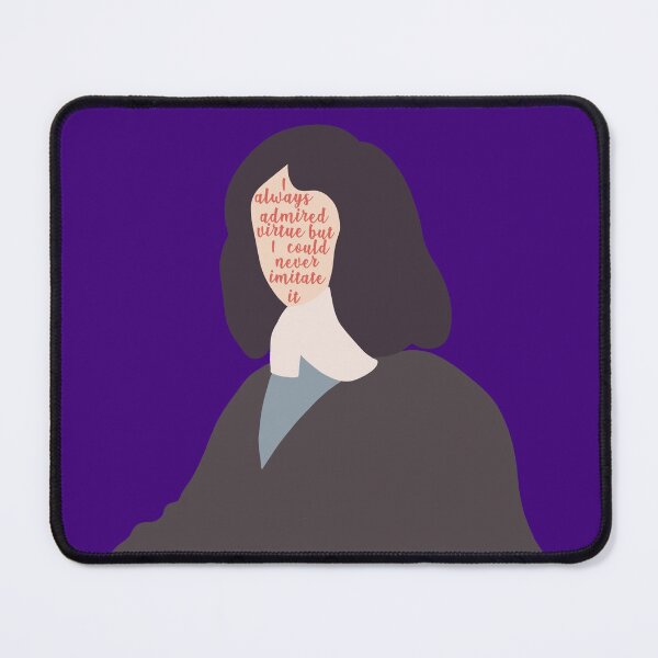 Item preview, I always admired virtue but I could never imitate it - Charles II Quote designed and sold by LifeandTea.