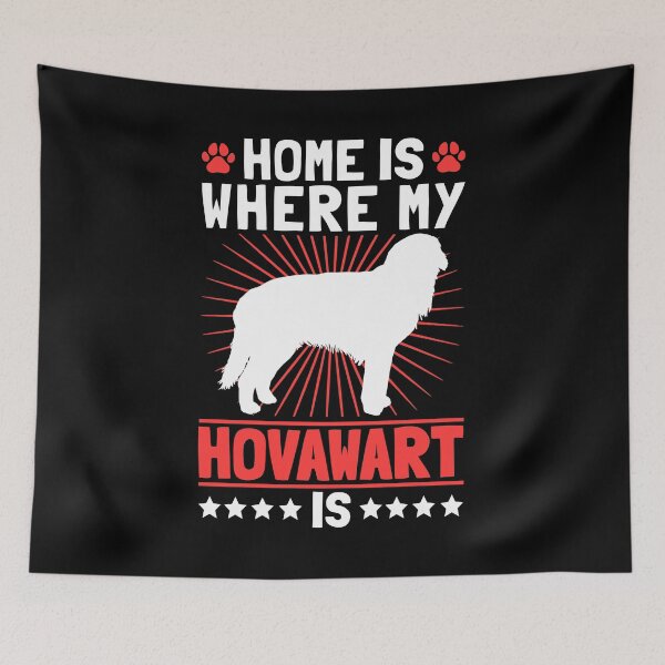 Item preview, Hovawart home German farm dog saying designed and sold by madgrfx.