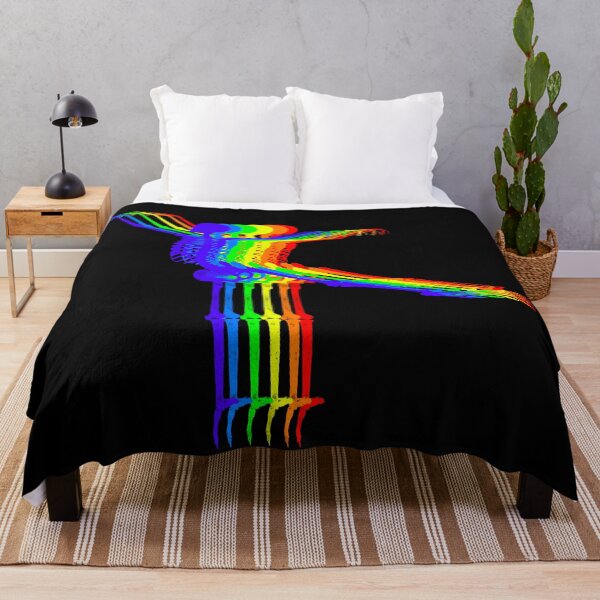 Item preview, Rainbow Dancing Skeletons designed and sold by freeArt10.