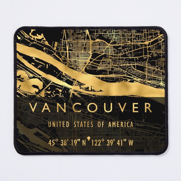 Artikelvorschau, KARTE VON VANCOUVER USA entworfen und verkauft von hatimelhag.