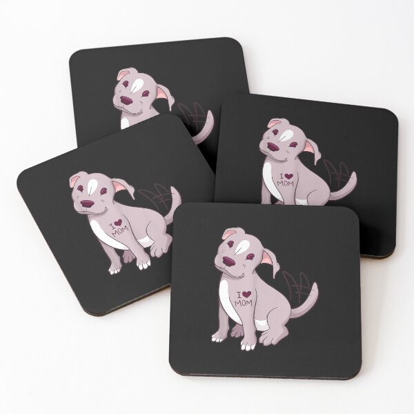 Item preview, Pitbull Puppy Tattoo i heart mom designed and sold by wowart4u.