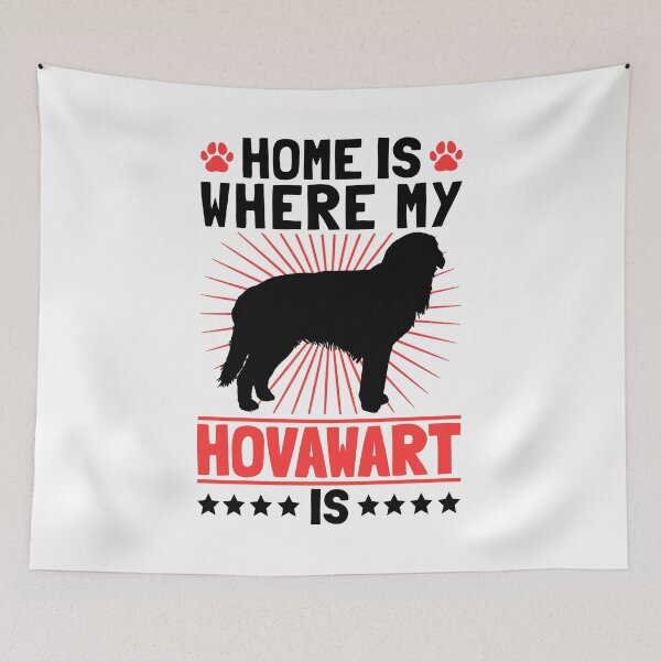 Item preview, Hovawart home German farm dog saying designed and sold by madgrfx.