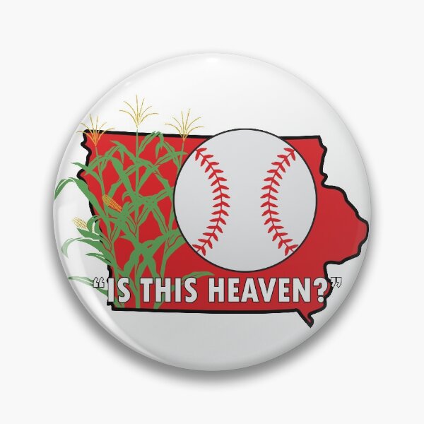 Item preview, IS THIS HEAVEN BASEBALL IN IOWA STATE OUTLINE designed and sold by FlutteringWings.