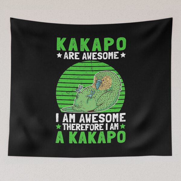Item preview, I am a kakapo bird New Zealand parrot designed and sold by madgrfx.