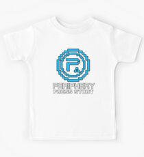Camiseta para niños Periferia 8-bit Blue / Select Dificultad