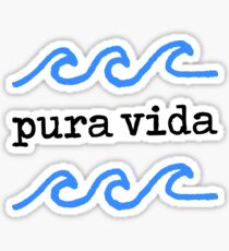 Pegatina Pura vida