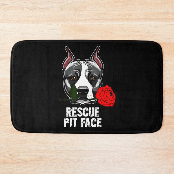 Item preview, Pitbull Rescue Pit Face - Funny Cute Pitbull Lovers designed and sold by wowart4u.