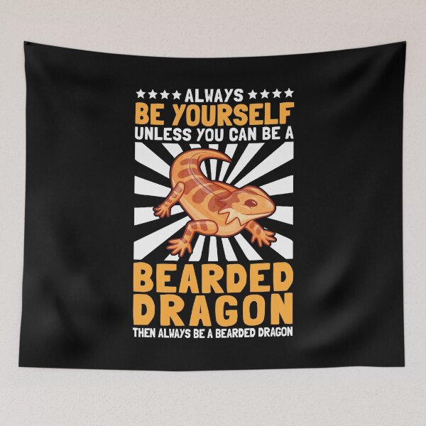 Item preview, Bearded dragon be an agamen lizard owner yourself designed and sold by madgrfx.