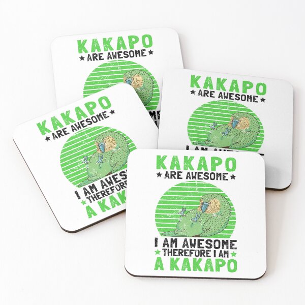 Item preview, I am a kakapo bird New Zealand parrot designed and sold by madgrfx.