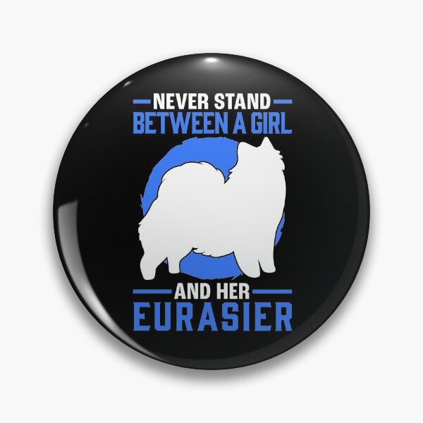 Item preview, Girl with Eurasier Spitz family dog ​​saying designed and sold by madgrfx.